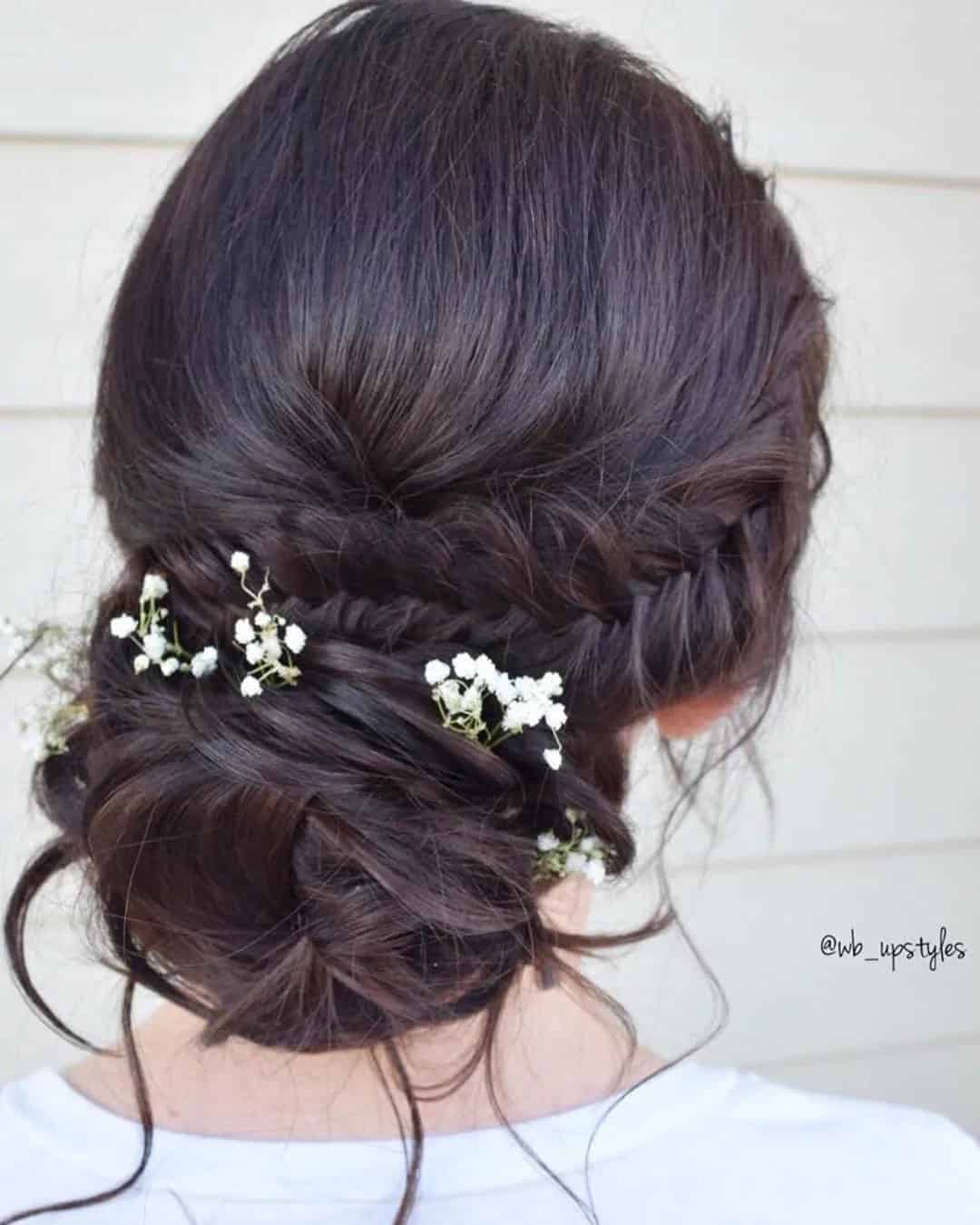 Wedding Low Bun DIY Ideas