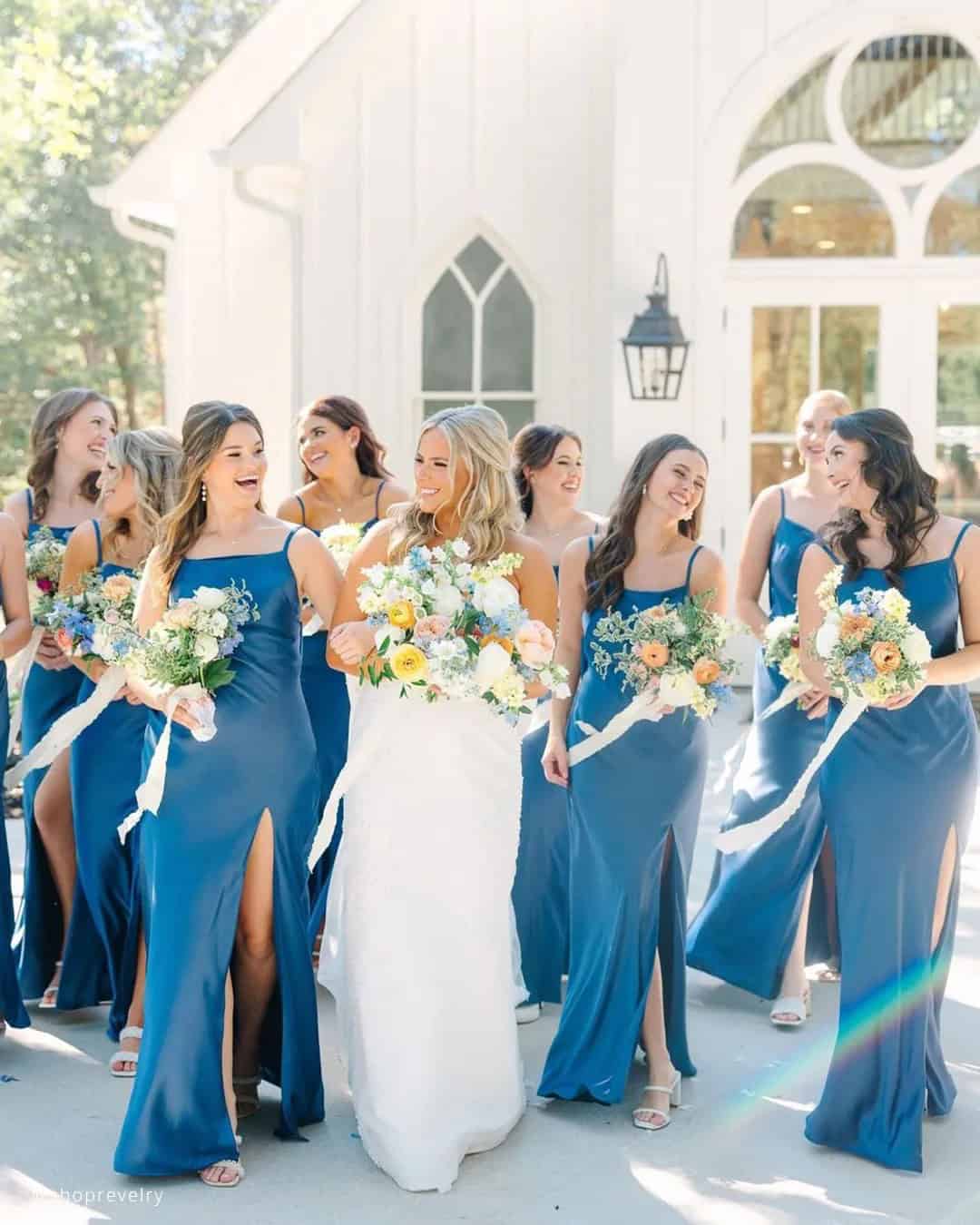 Royal Blue Bridesmaid Dresses