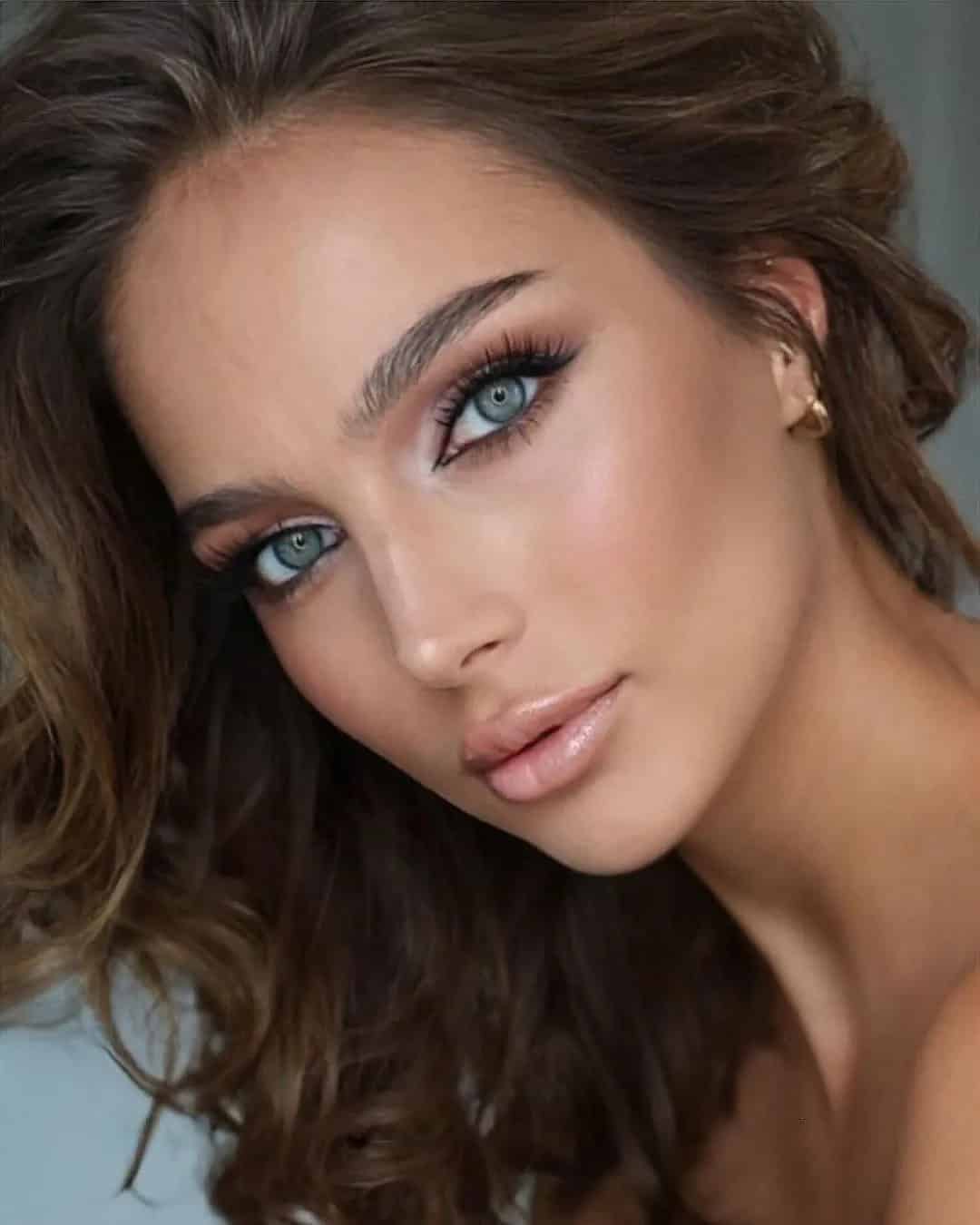 Wedding Makeup For Blue Eyes