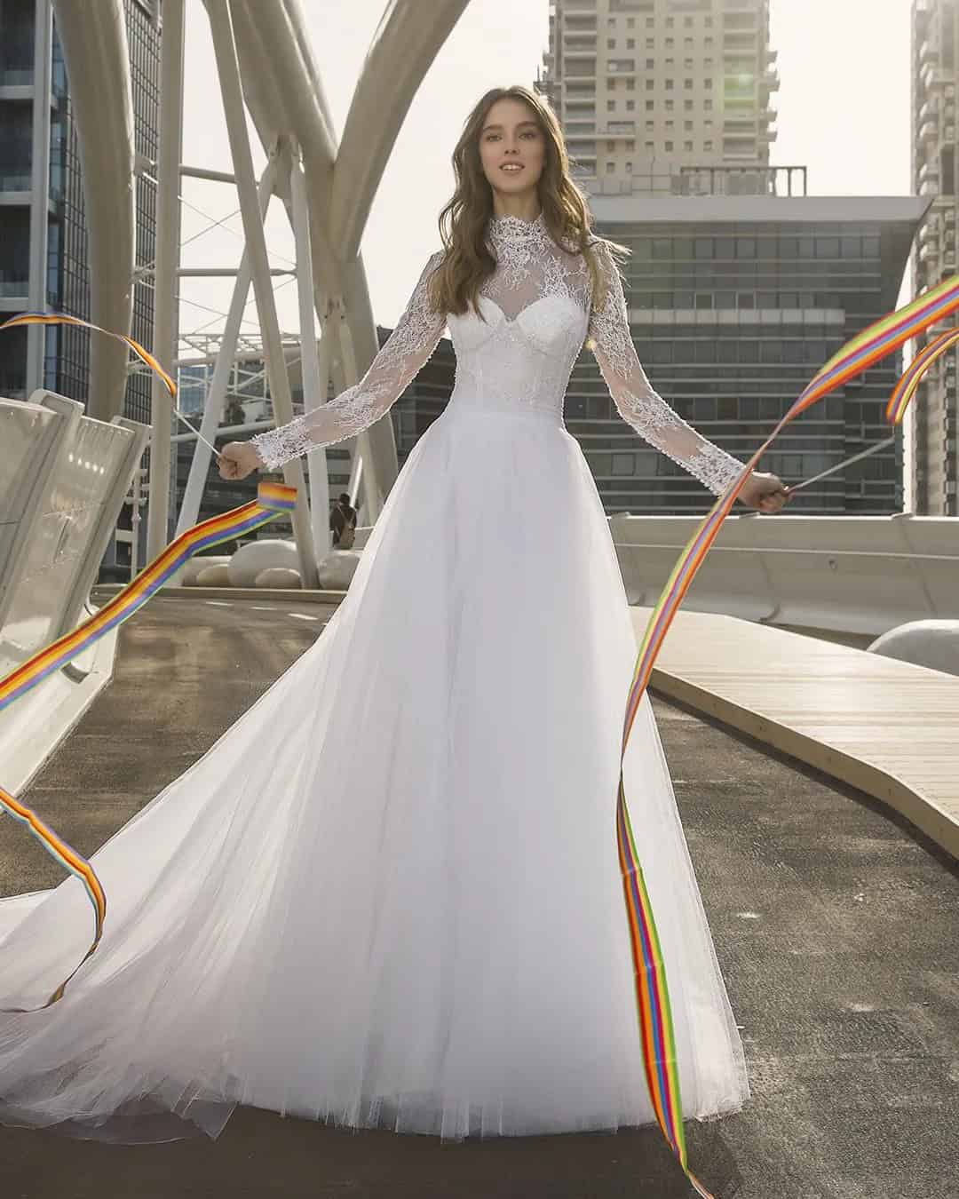 Long Sleeve Wedding Gowns