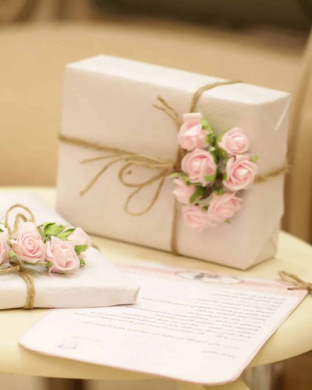 Send out pre-wedding favors