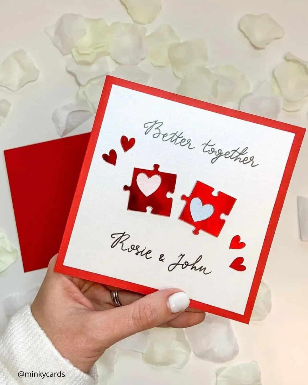 Valentine’s Day Wedding Invitations