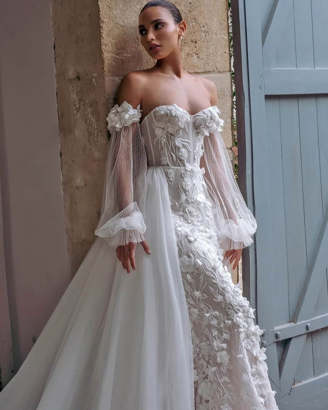 Off The Shoulder Bridal Dresses