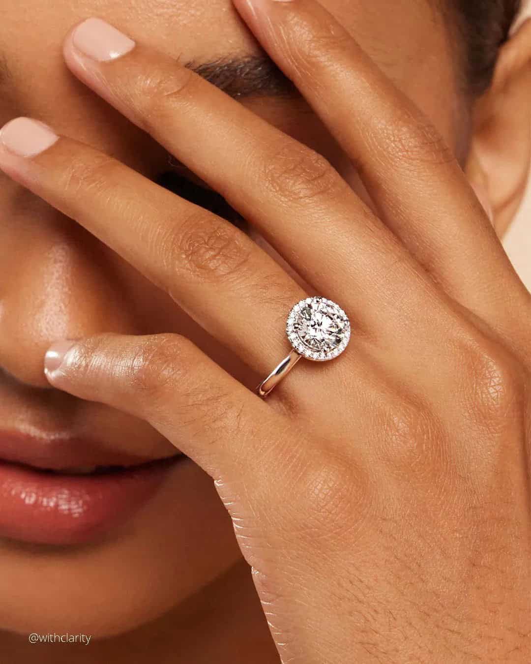 Halo Engagement Rings