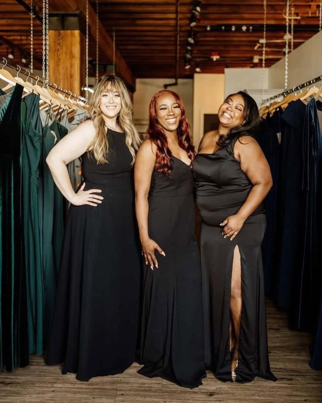 Bridesmaid Looks In Black