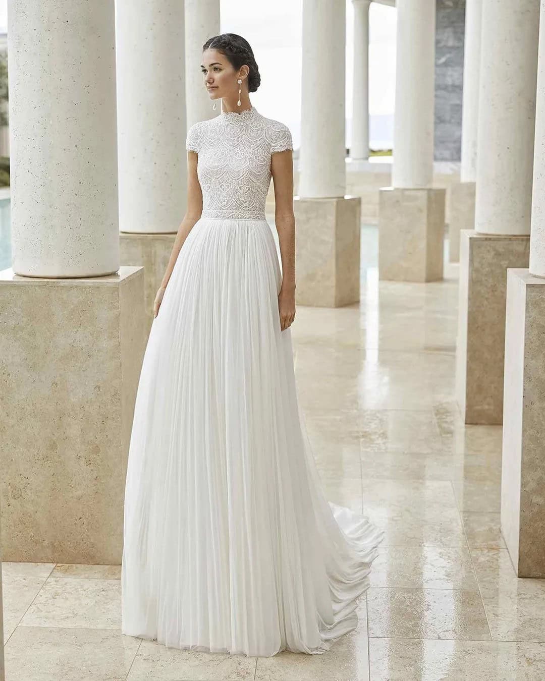 Modest Boho Wedding Dresses