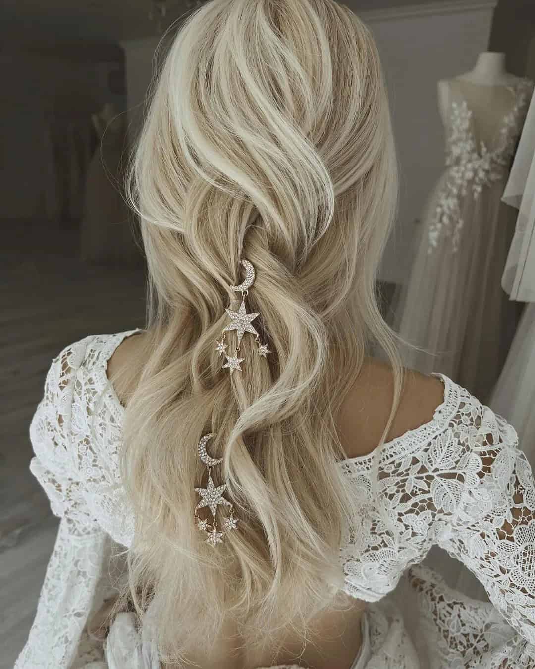 Down Wedding Hairstyles For Thin Hair