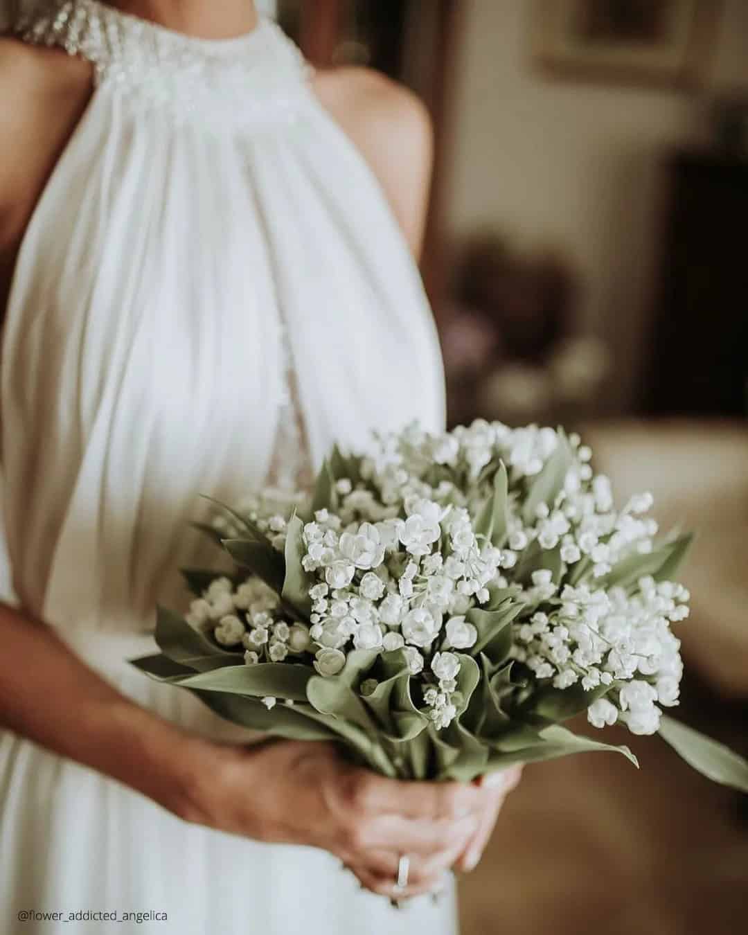 Wedding Bouquets With Lily of the Valley