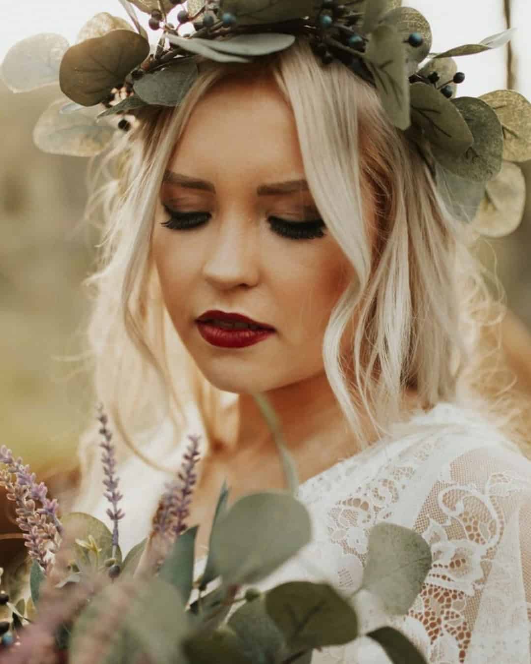 Dark Wedding Makeup Ideas