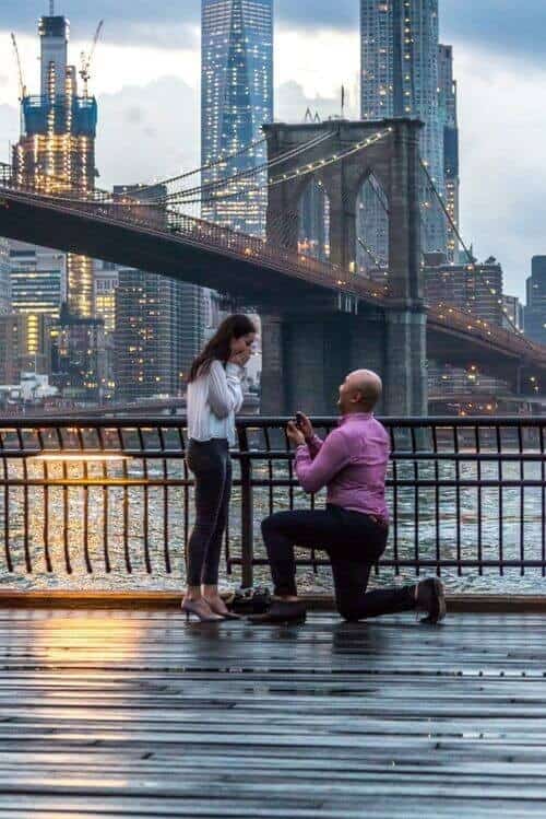 A Nostalgic Proposal at Your Favorite Spot