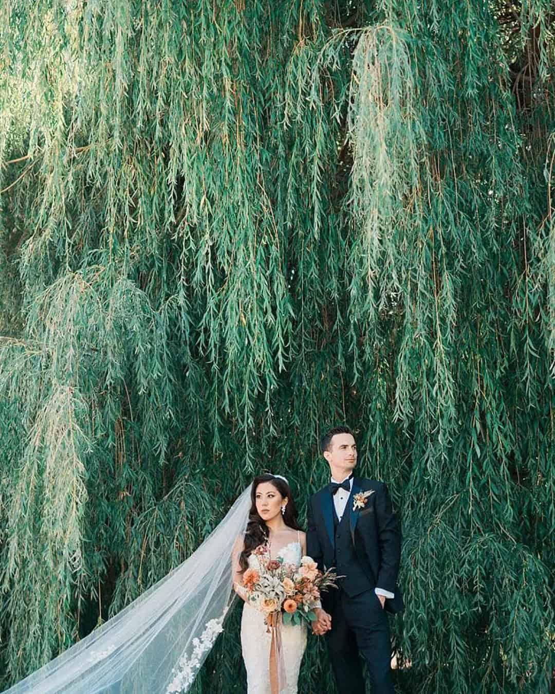 Wedding Day Photos In the Wood