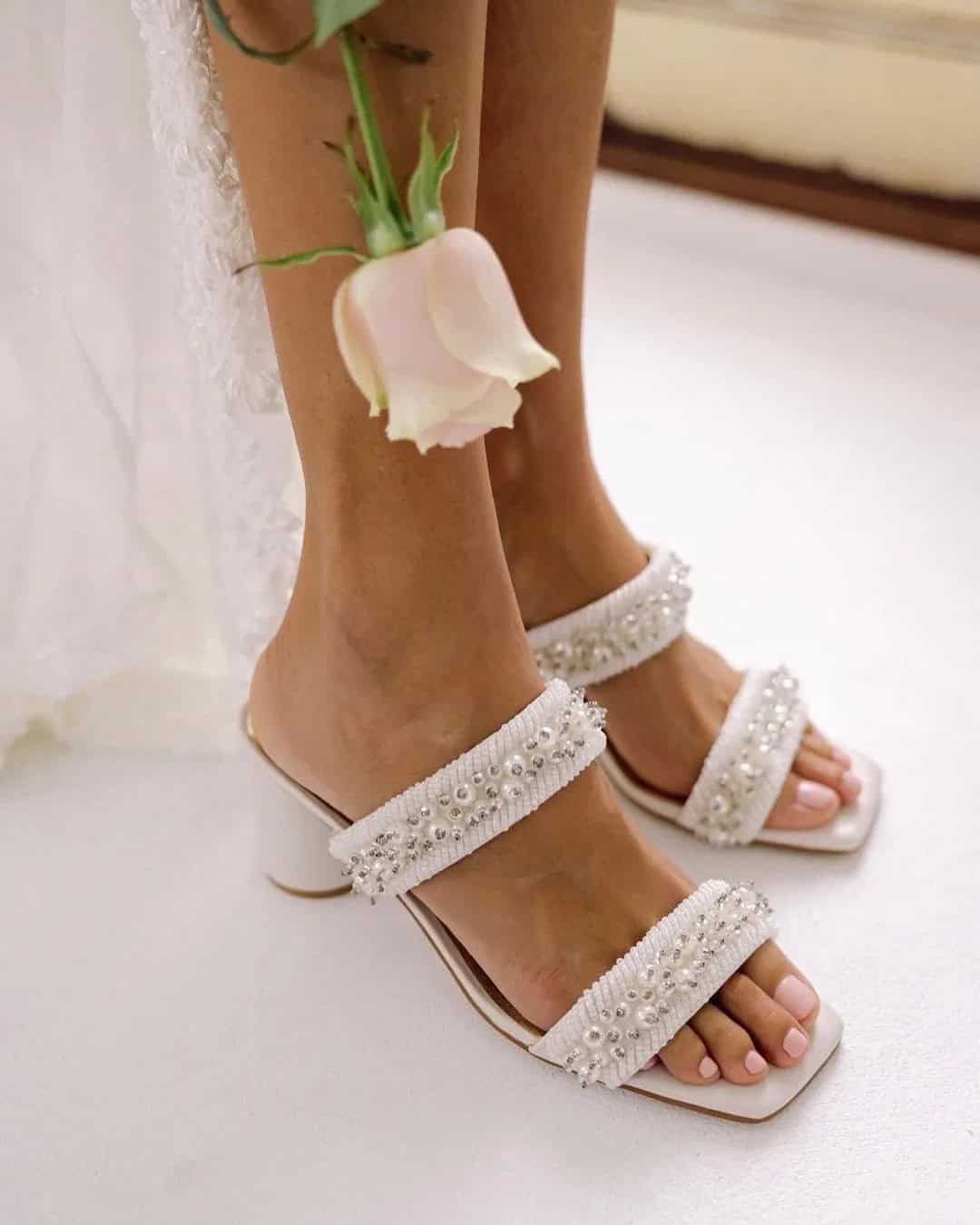 Sandals Comfortable Wedding Shoes Bride