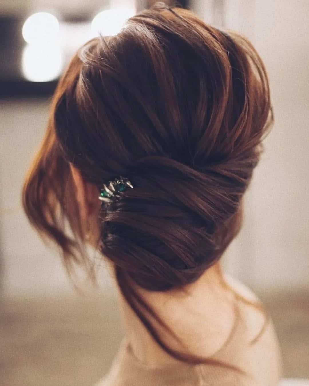 Wedding Hairstyles Pinned To The Side