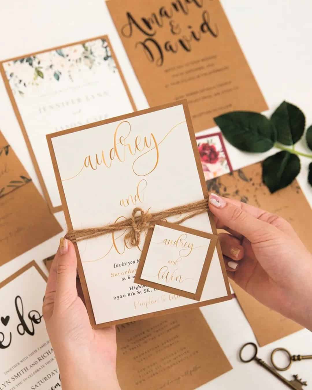 Wedding Invitation Ideas by Wedding Style and Theme