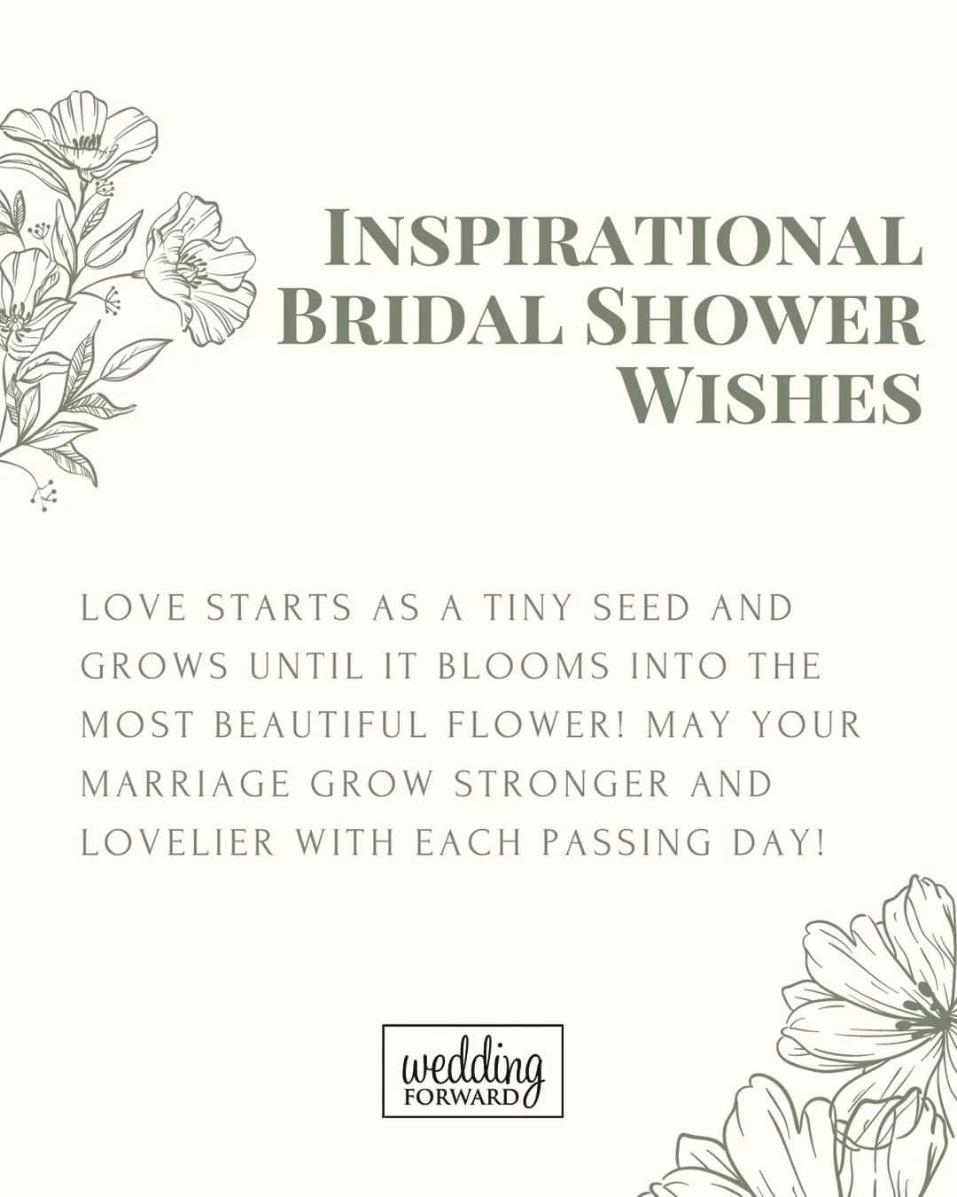 Inspirational Bridal Shower Wishes