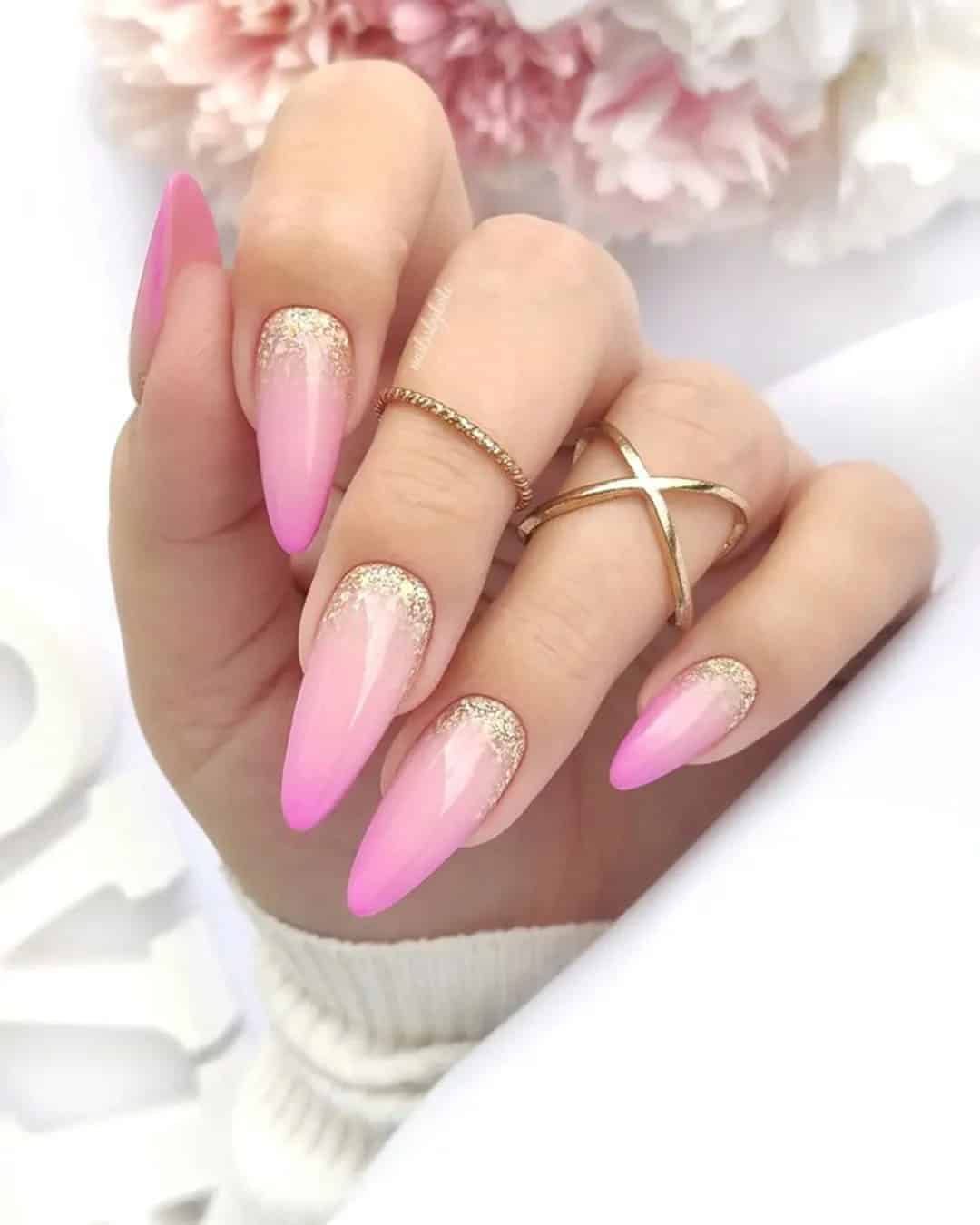 Ombre Manicure For Your Big Day