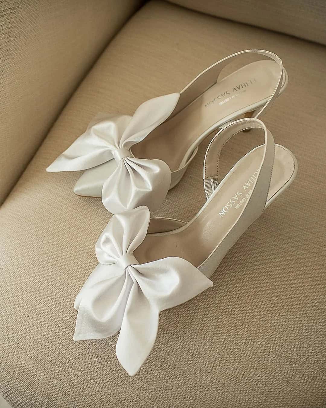 Ivory Low Heel Shoes