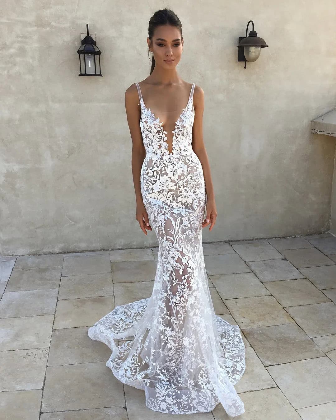 Slip Bridal Dresses