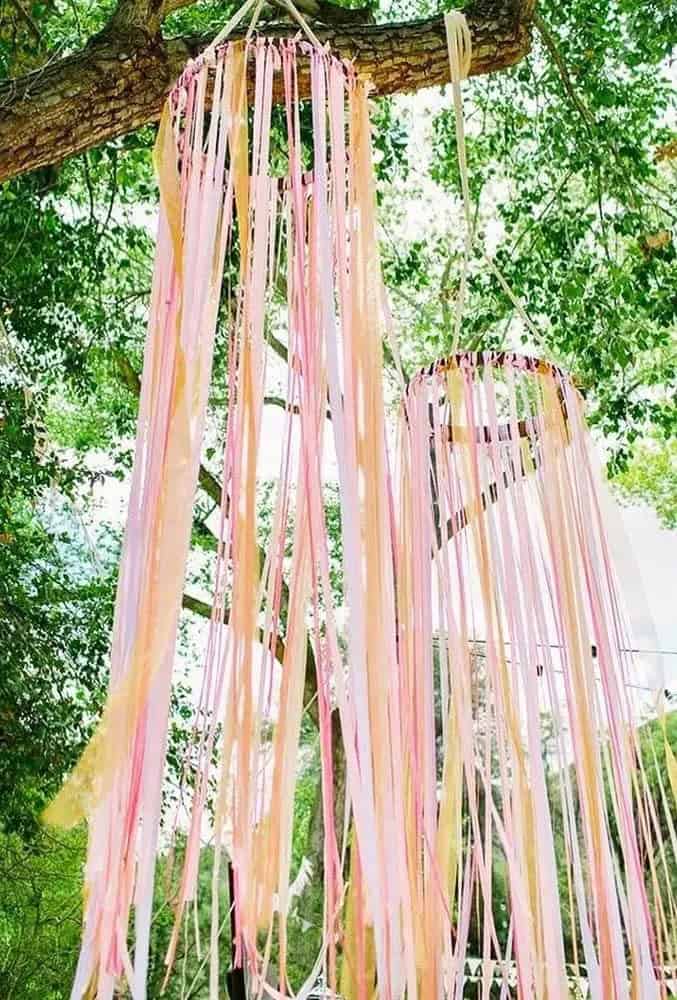 Ribbon Arch and Setting Decoration