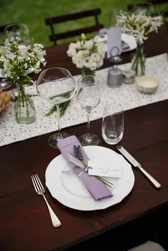 Lavender Flowers Decor Ideas