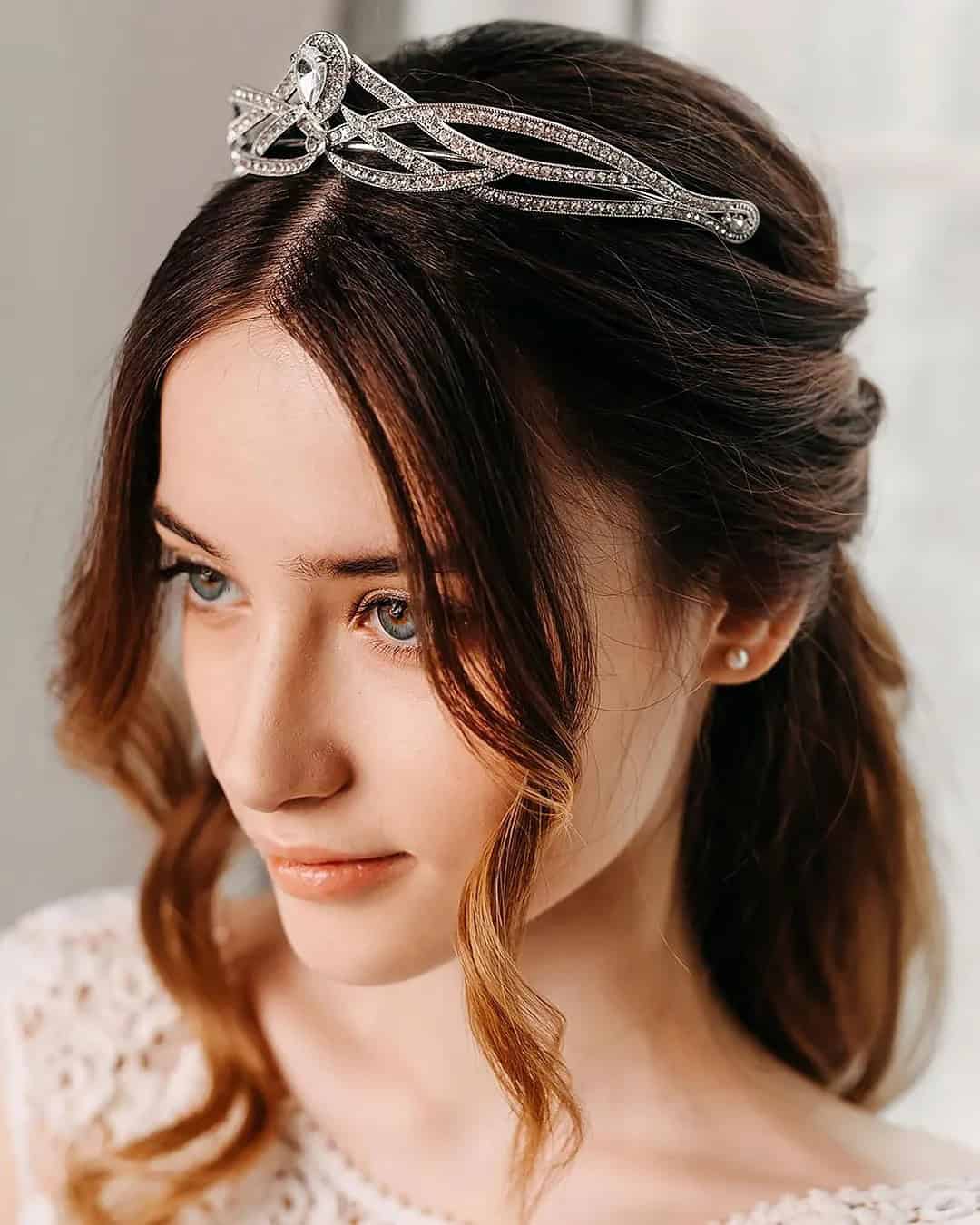 Wedding Tiaras and Crowns for Brides