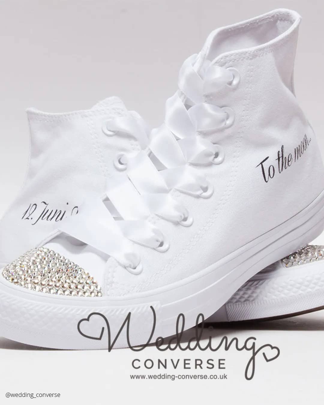 Dressy Wedding Sneakers For Bride