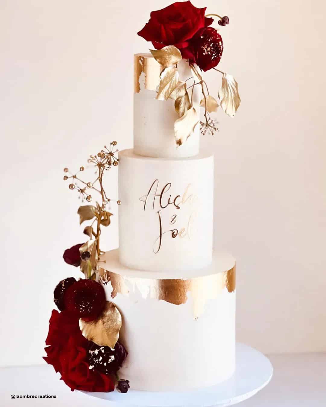 Cake Ideas With Golden Touch