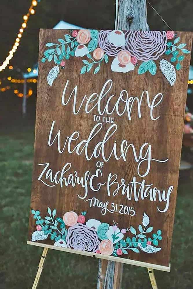 Rustic Welcome Signs