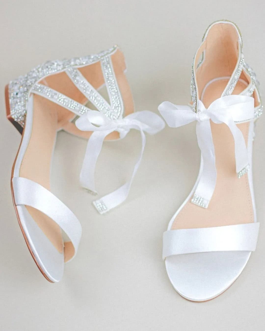 Sparkly Sandals For A Wedding