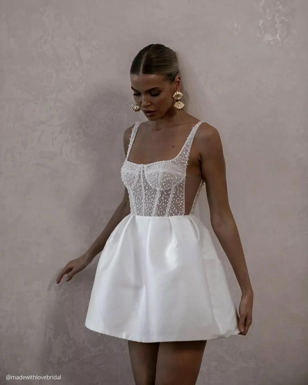 Short White Wedding Dresses