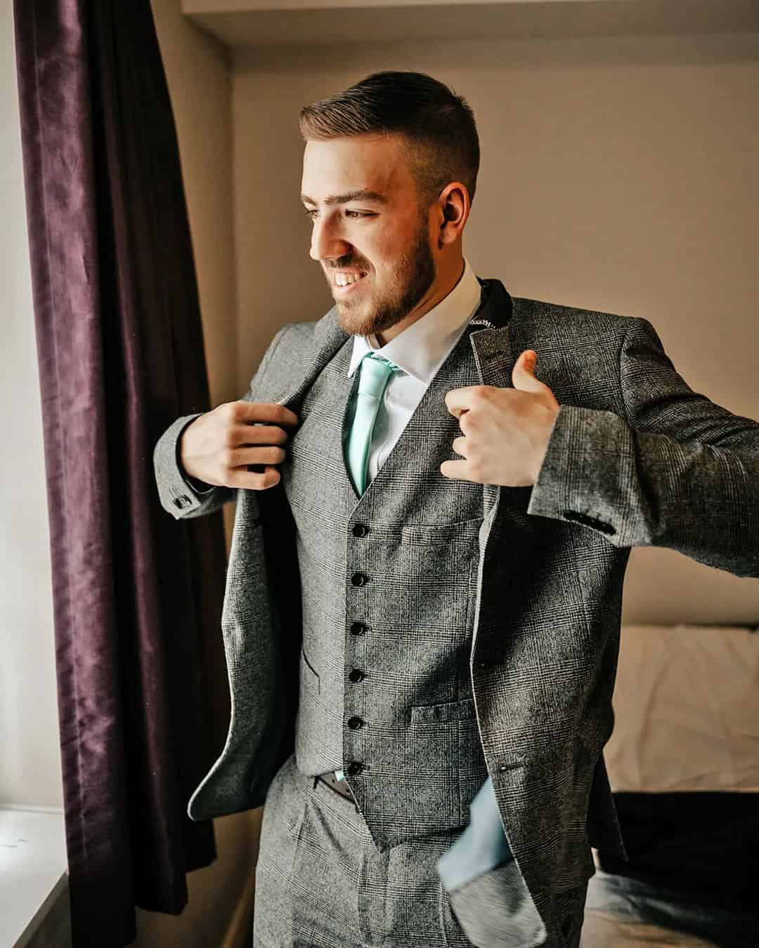 Turquoise Groom Attire Ideas