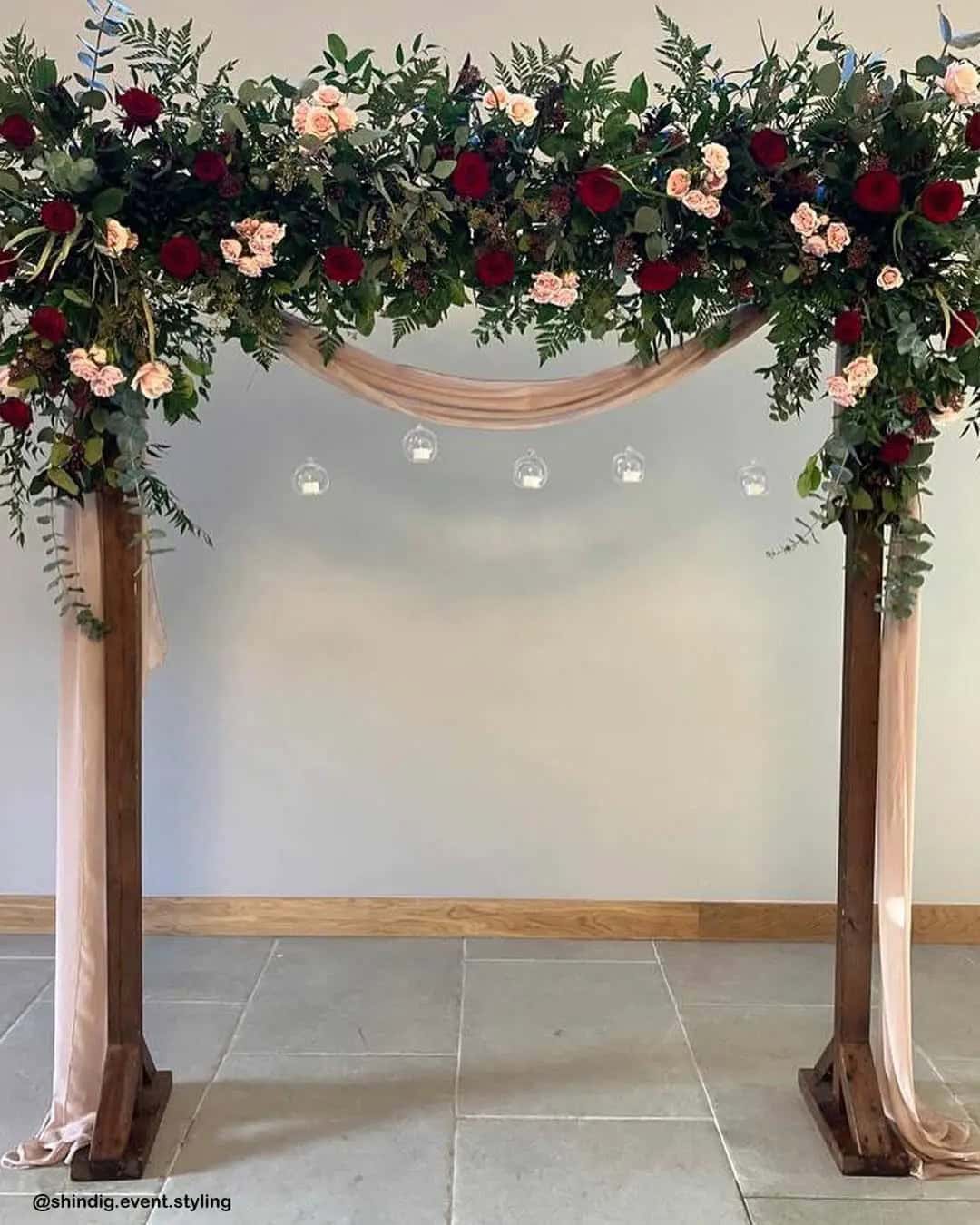 Winter Wedding Arches