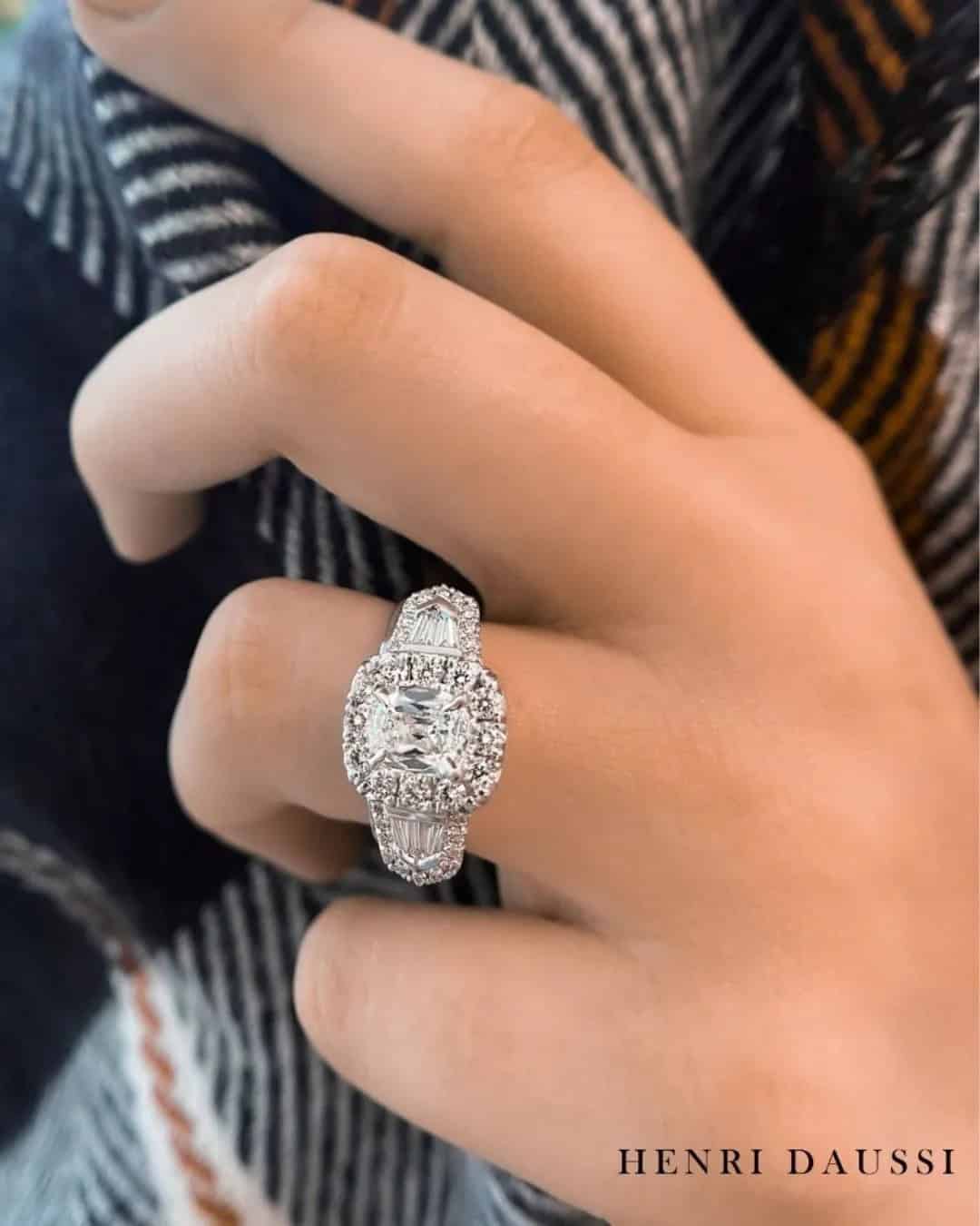 Diamond Halo Engagement Rings