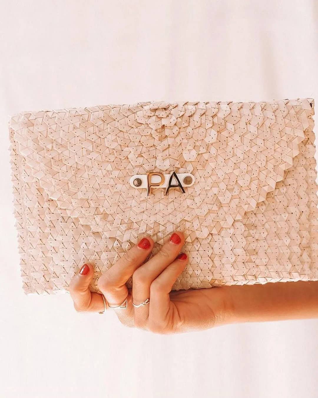 Monogrammed Clutch