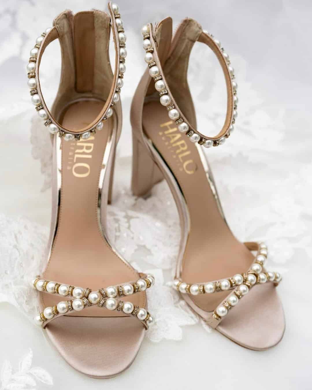 Nude Sandals For Wedding