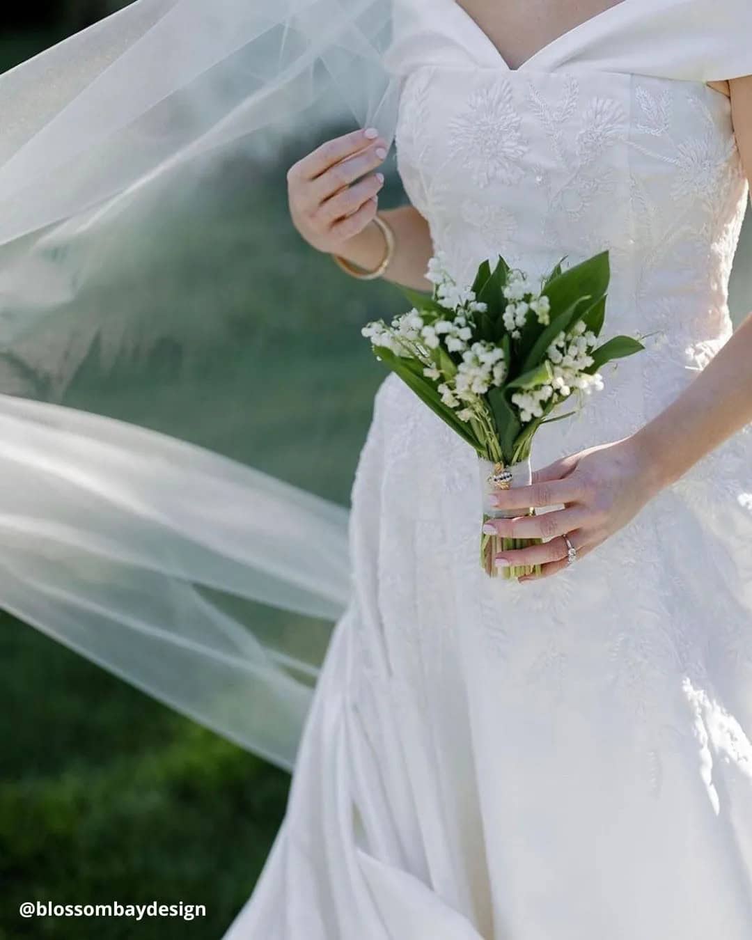 Tender Wildflower Wedding Bouquets