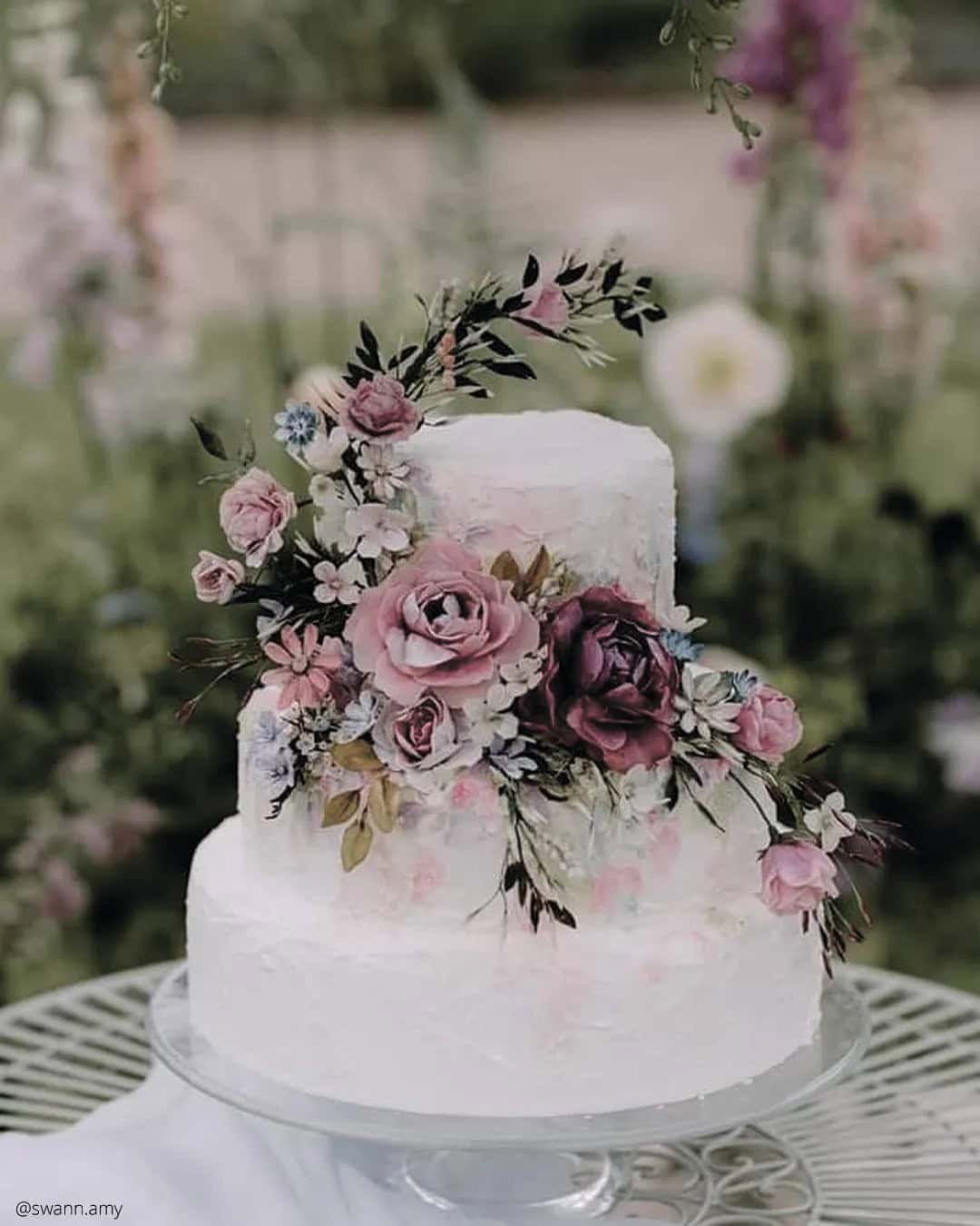 Rustic Wedding Cakes by Amy Swann