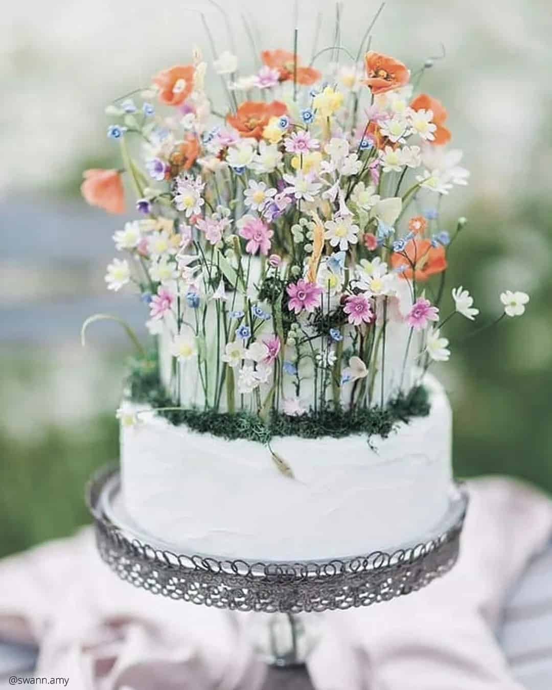 Rustic Wedding Cakes by Amy Swann