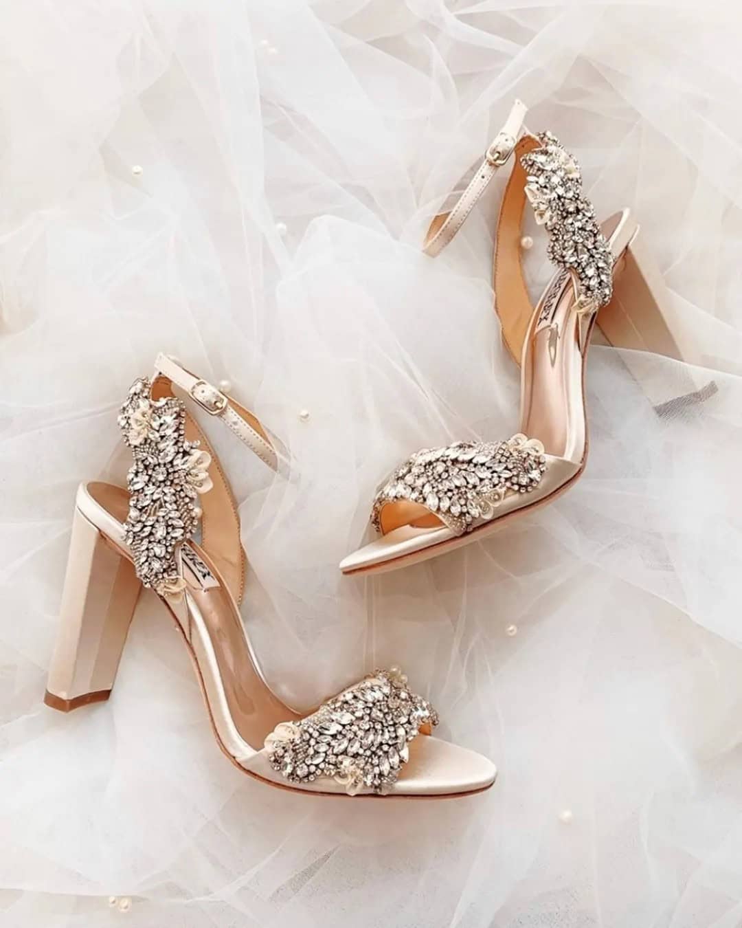 Jeweled Libby Crystal Embellished Shoes