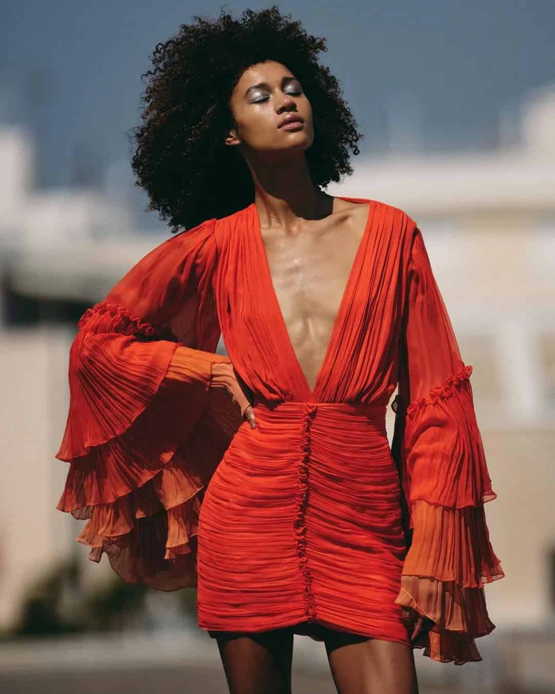 Short Burnt Orange Dresses