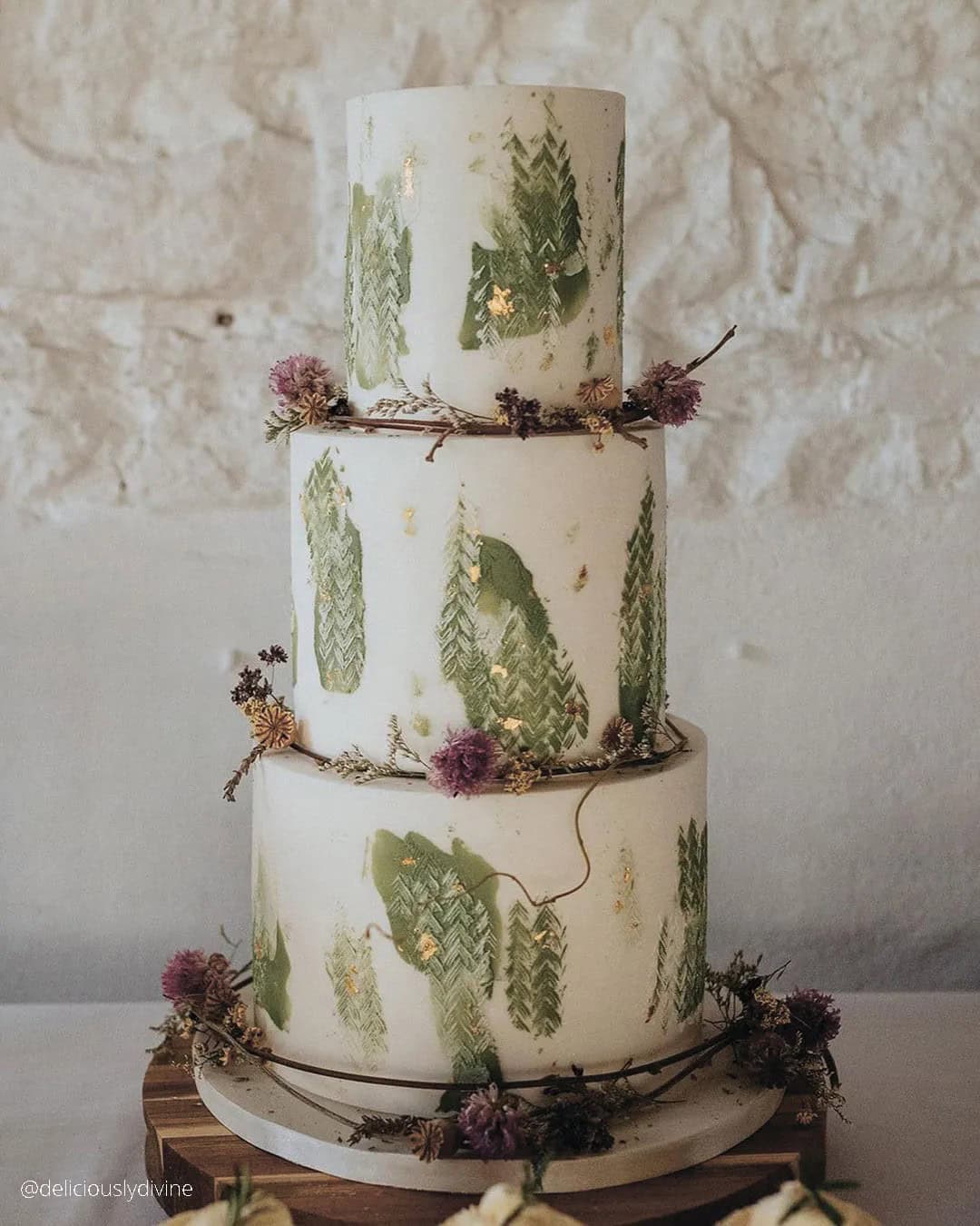 Forest Wedding Cake