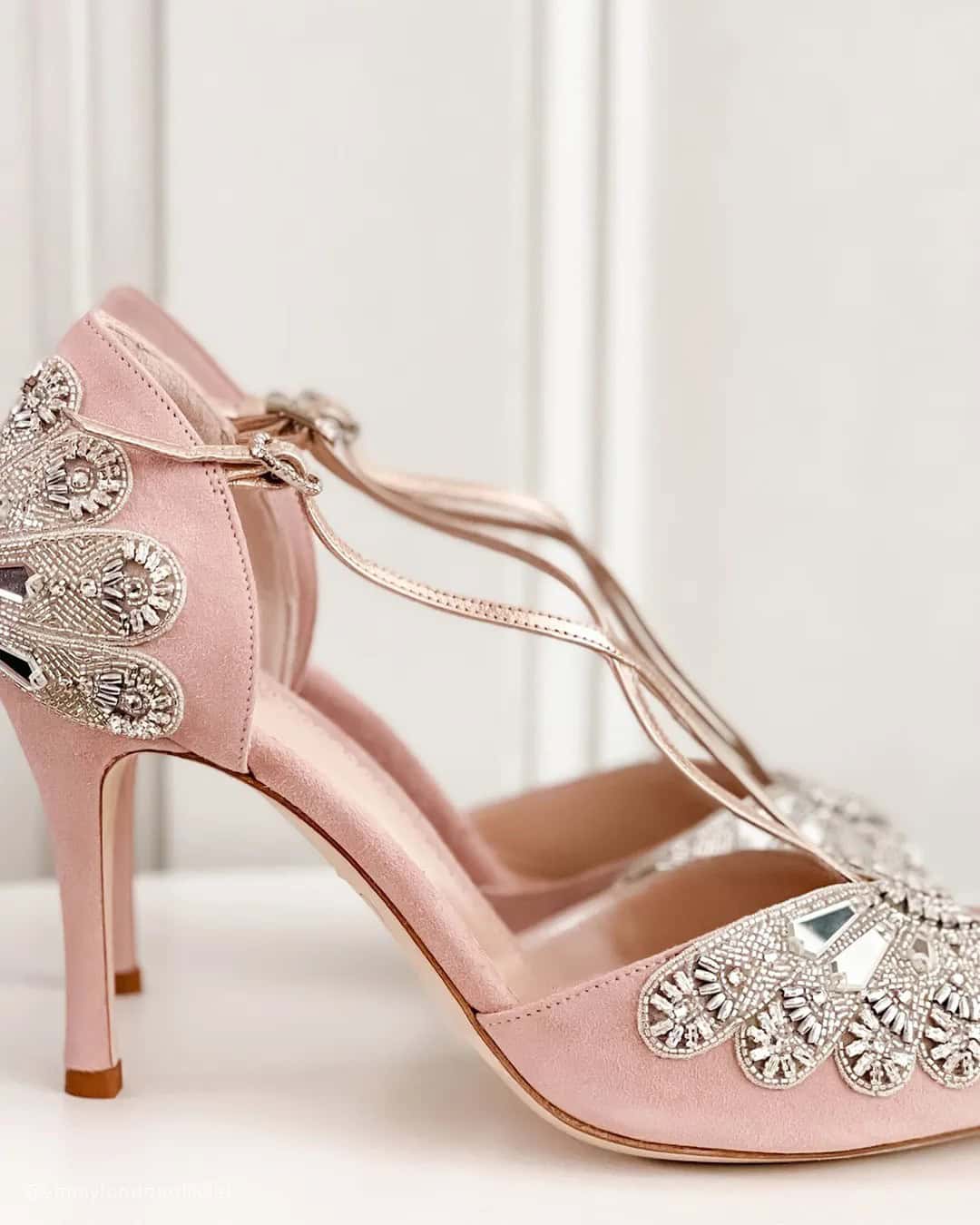 Low Heel Nude Shoes For Wedding