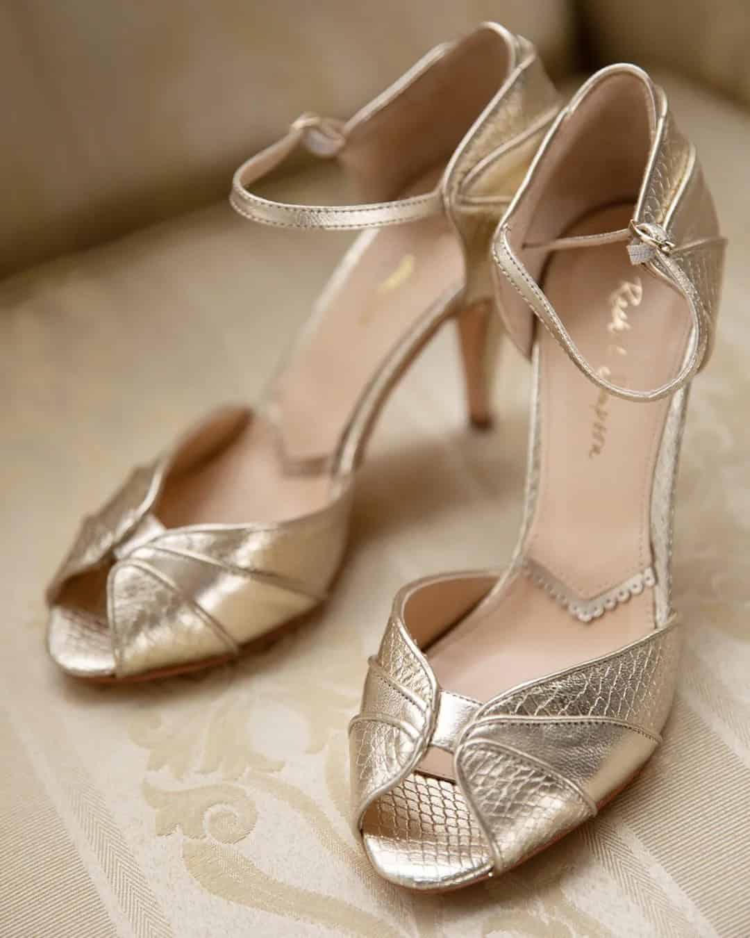 Champagne Shoes For Bridesmaids