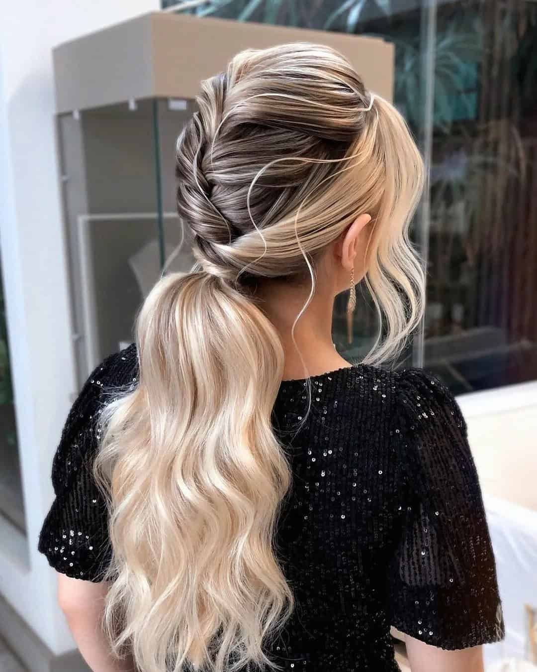 Elegant Ponytail Hairstyles