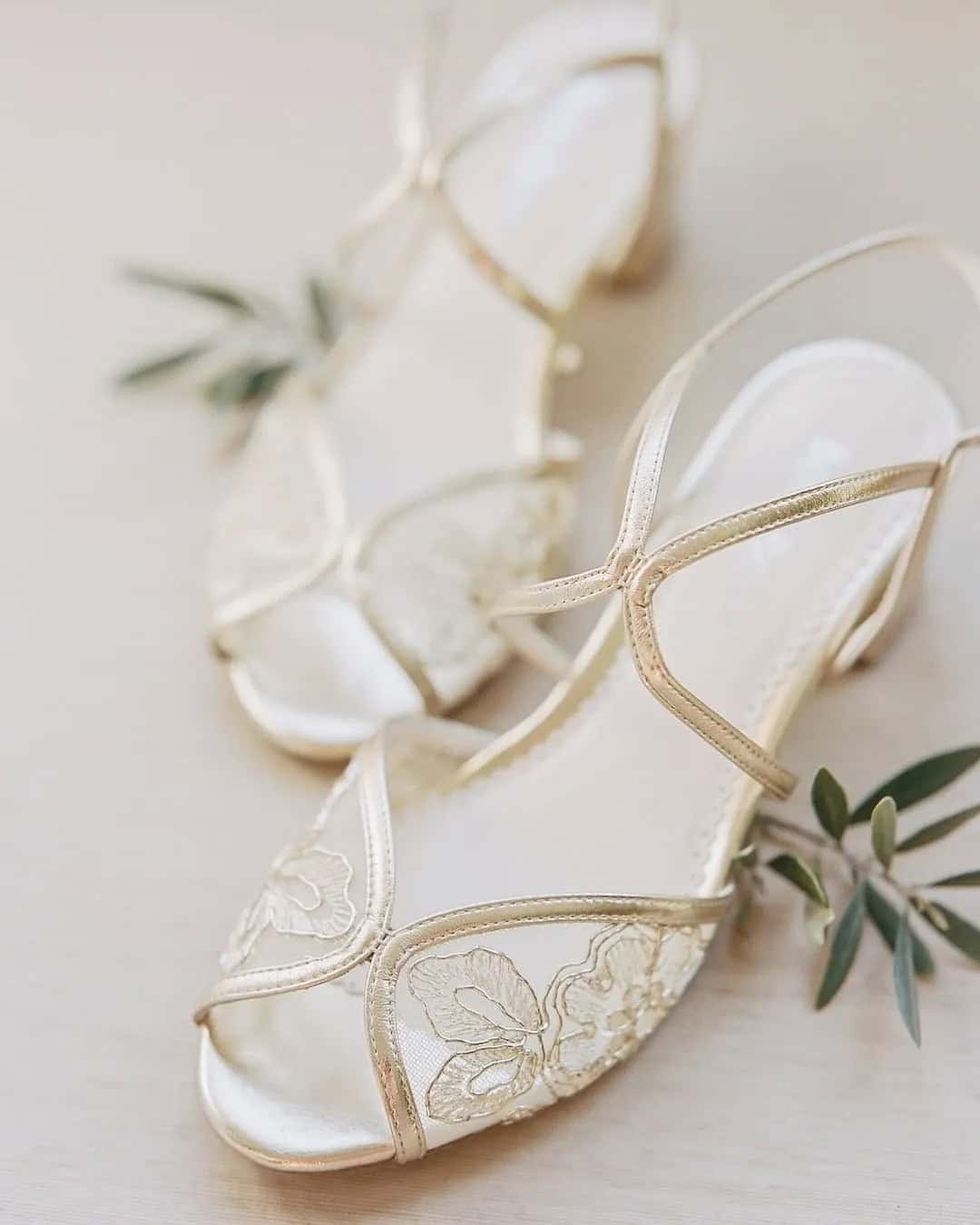 Lace Wedding Sandals