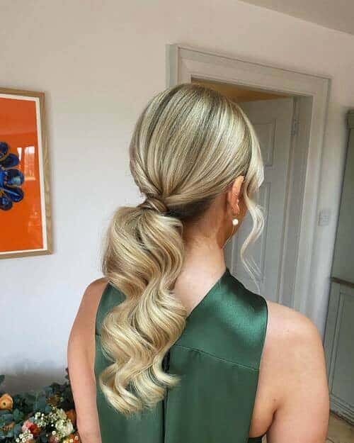 Another low ponytail