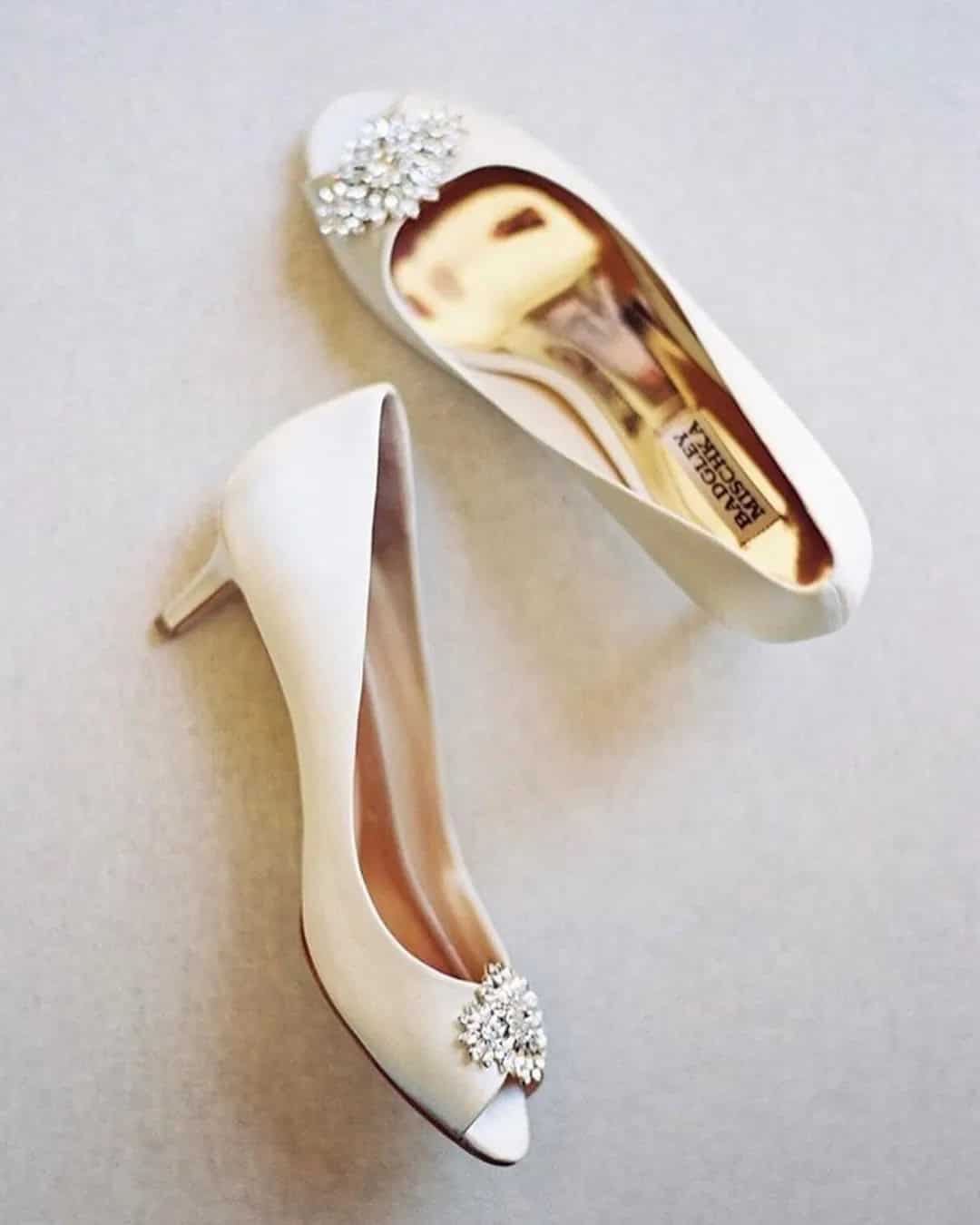 Low Heel Cinderella Shoes