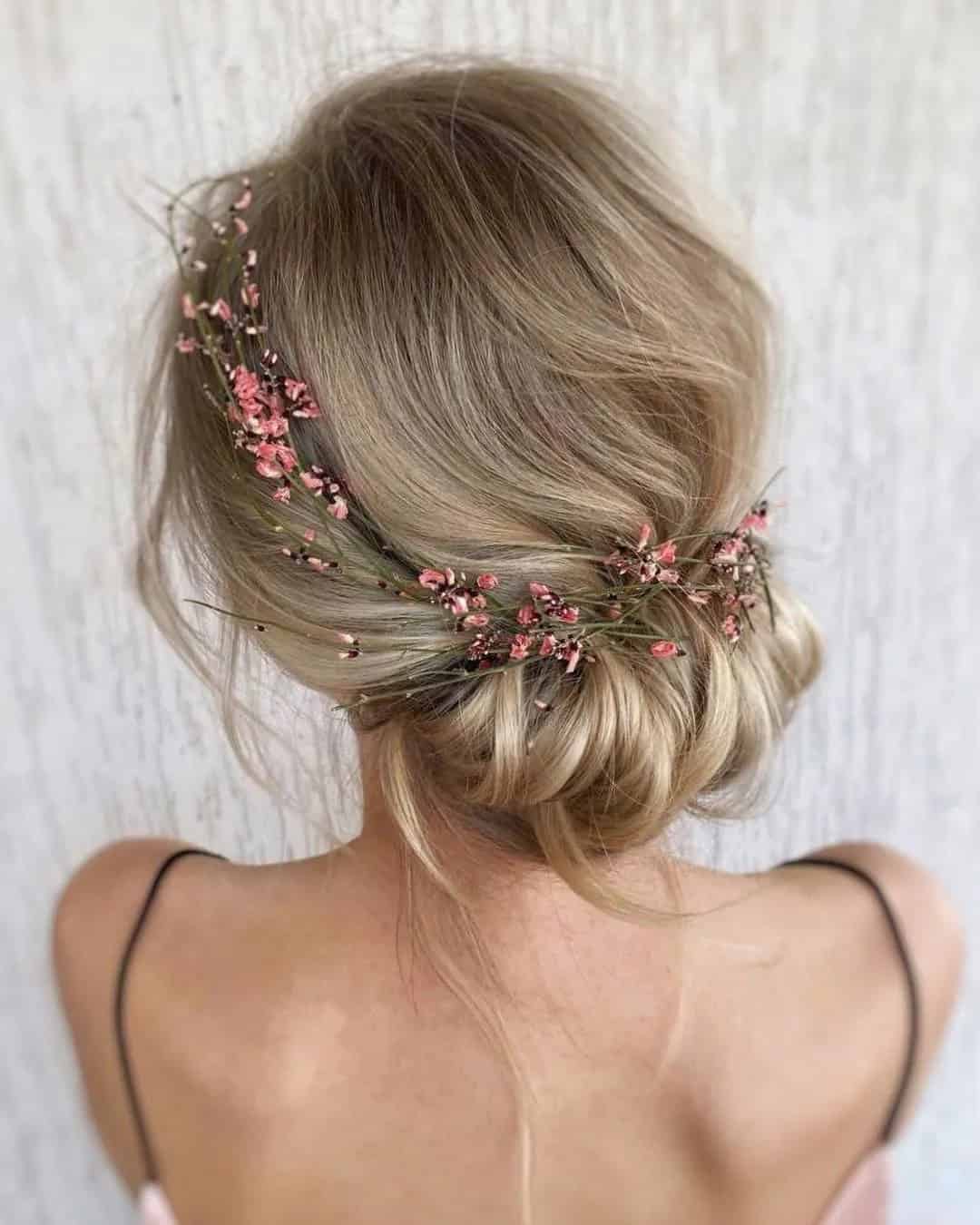 Easy Wedding Updos For Short Hair