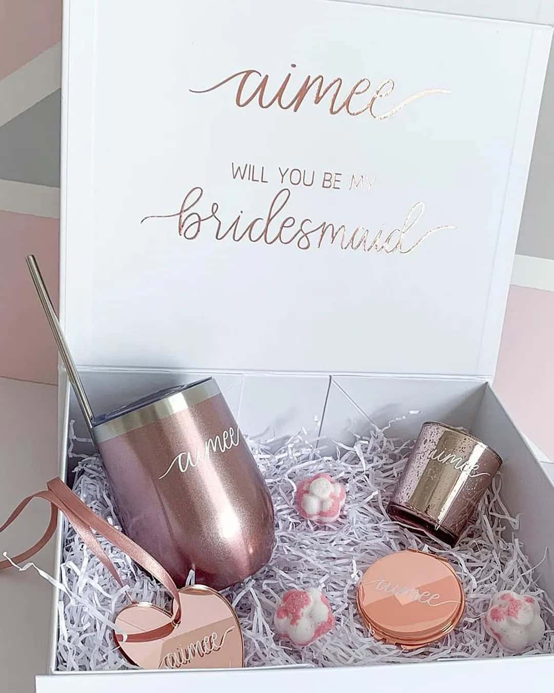 Simple Bridesmaid Proposal Box