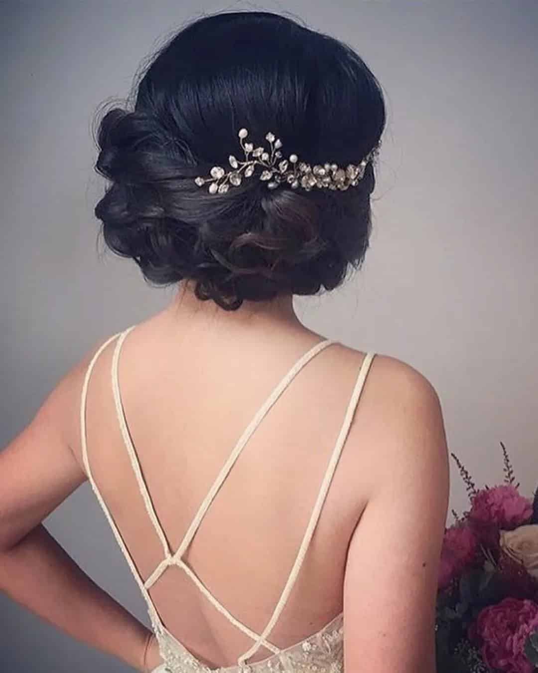 Finger Waves for Short Haired Brides